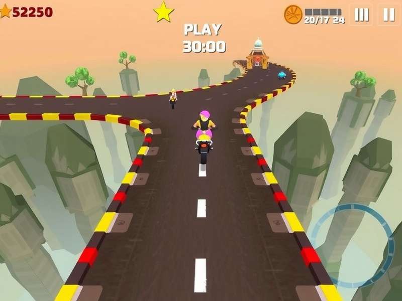 Raj Rush Racer Gameplay Screenshot